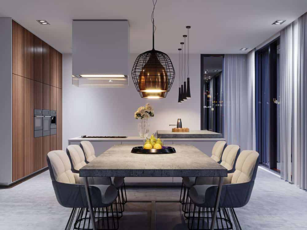 Luxurious dining room